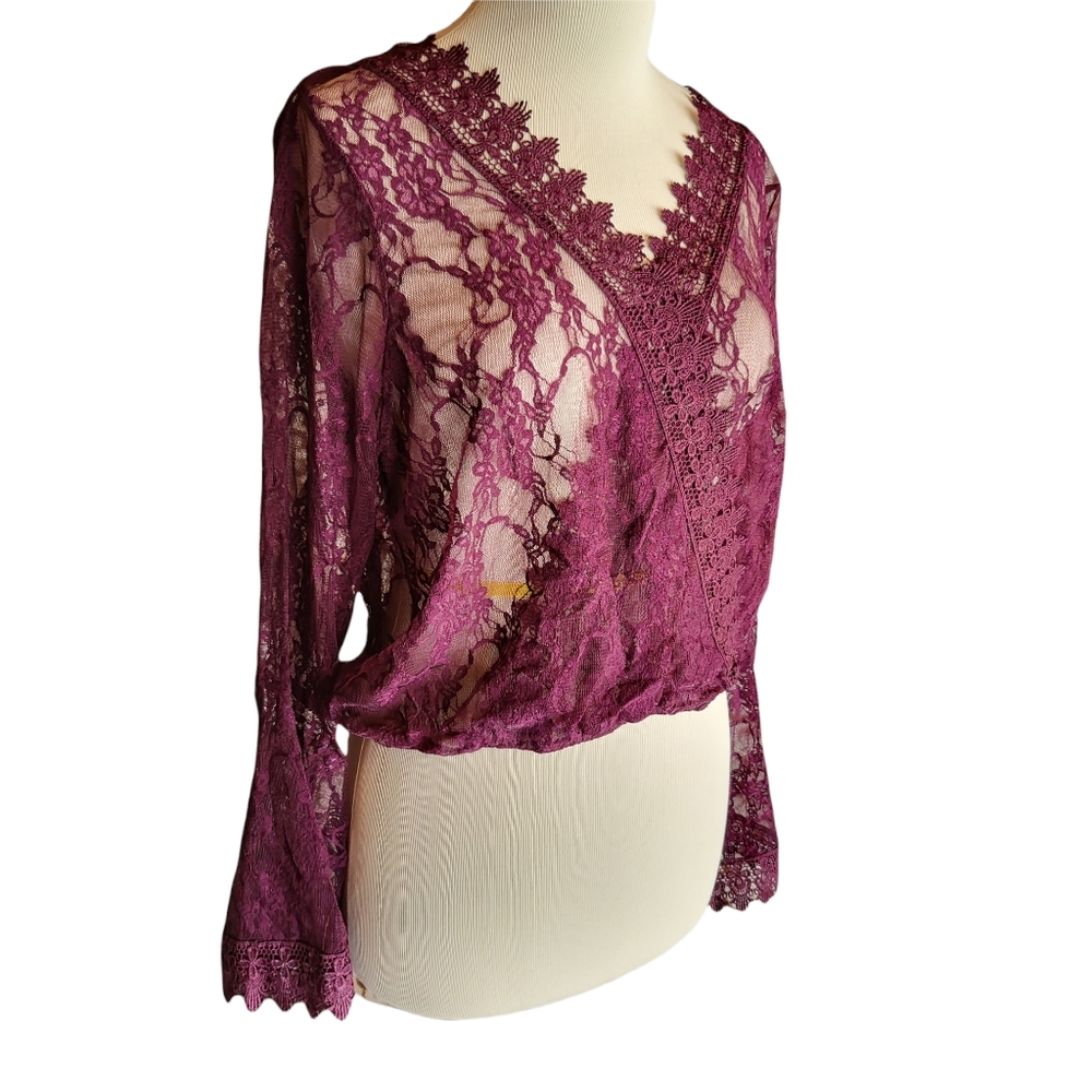Polly & Esther Surplice Top